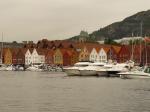 Bergen pakhuizen en haven