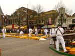 De kaasmarkt in Alkmaar