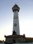 Uitzicht op de vuurtoren van Egmond aan Zee