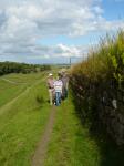 Hadrian\'s Wall, toch wel hoog die muur