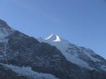 Zicht op de Jungfraujoch