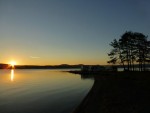 Een nieuwe morgen op Sveastranda camping in Redalen