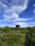 Uitkijktoren Fokstumyra reservaat